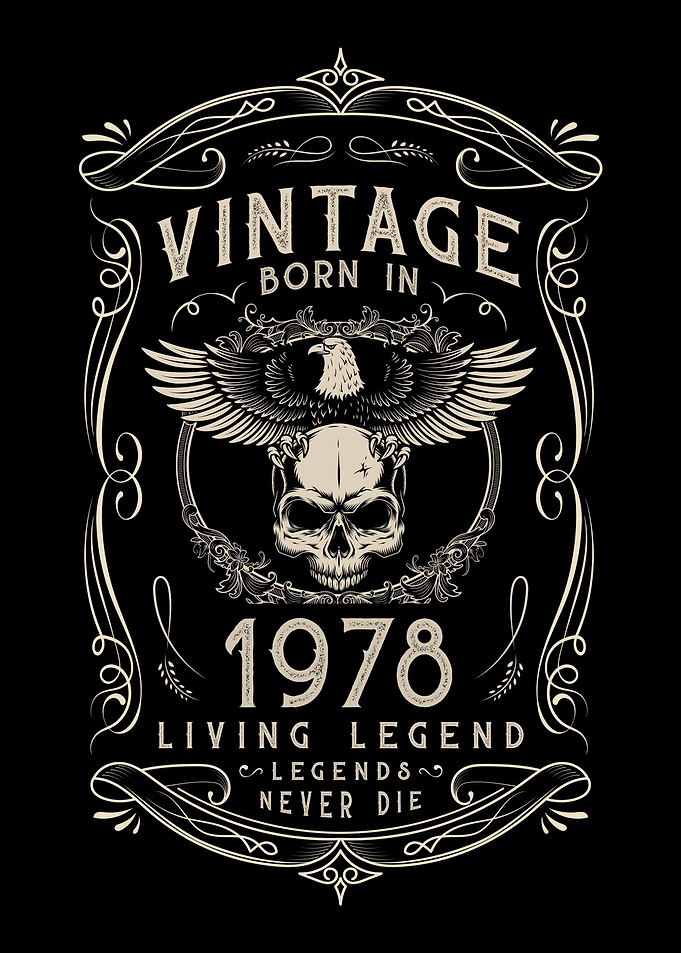 Vintage 1978 Living Legend