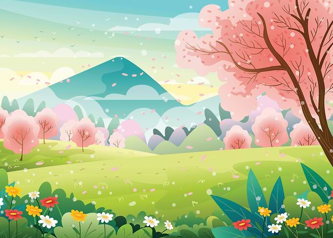 Spring landscape