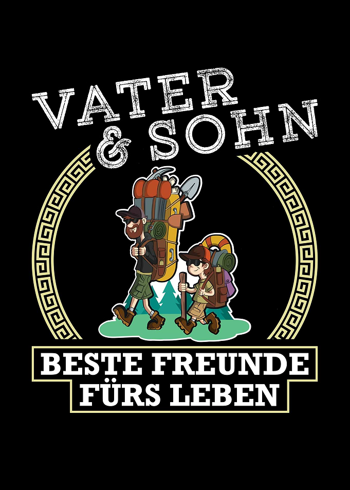 Vater Sohn Beste Freunde