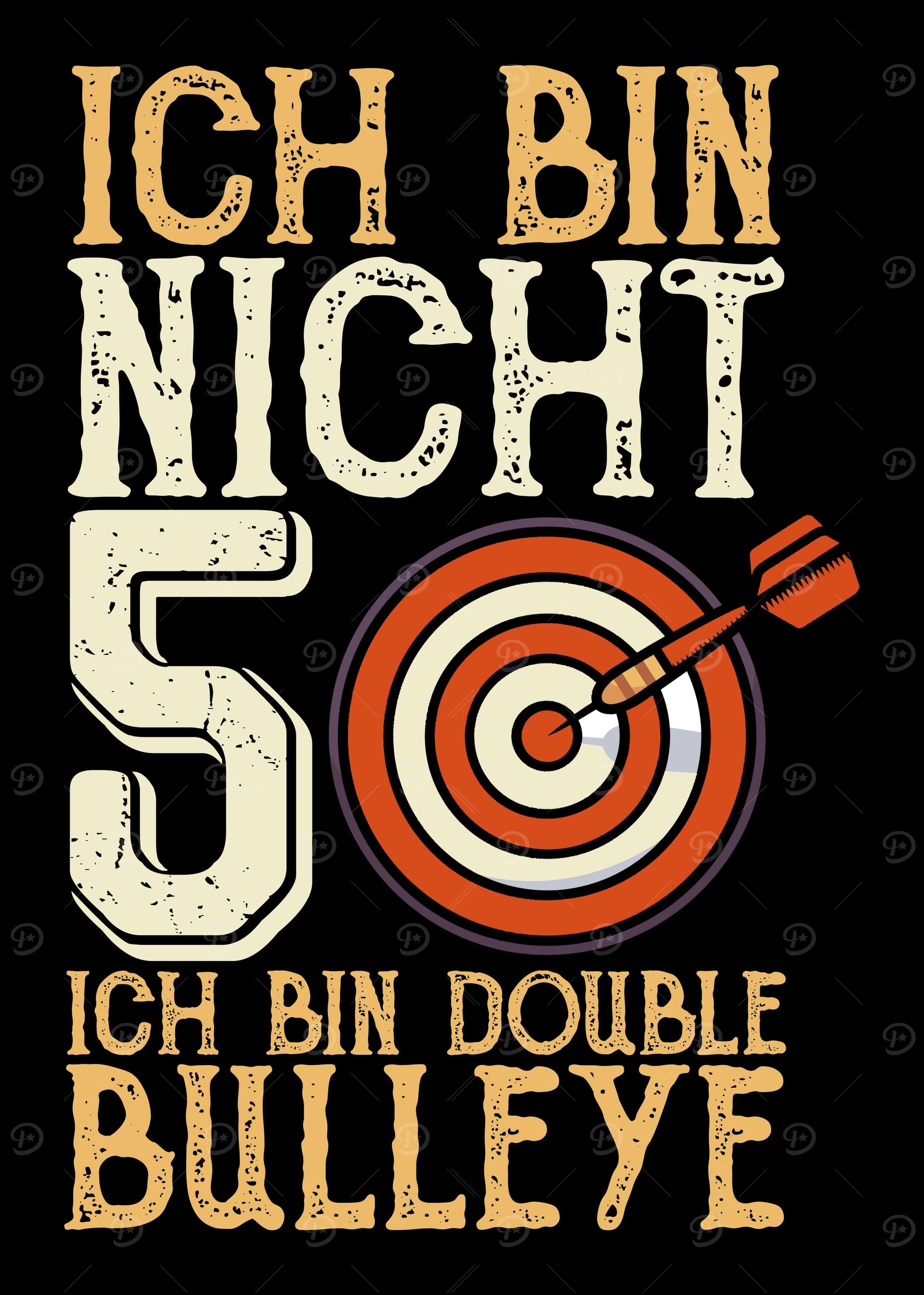 50 Double Bullseye Darts