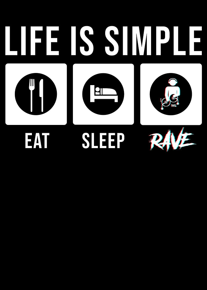 Rave Raiver Techno Electro