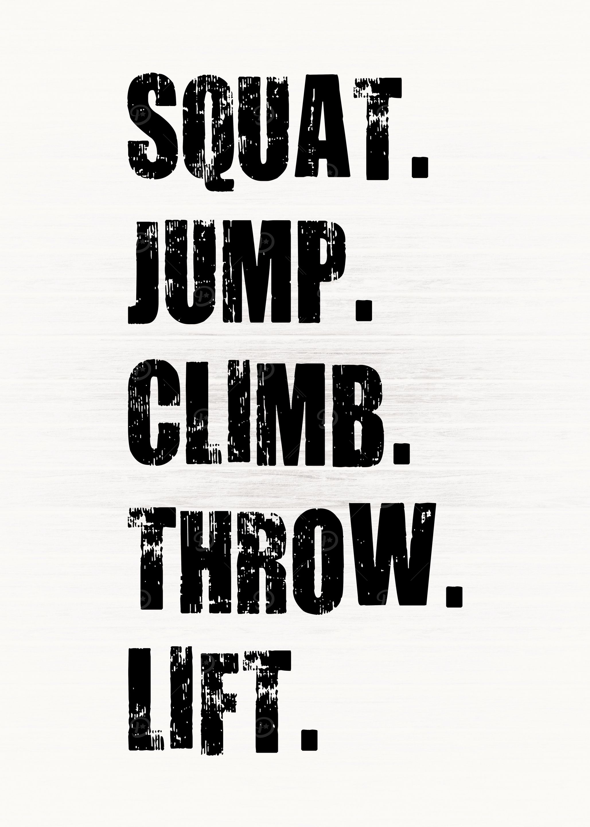 Squat Jump Climb Lift