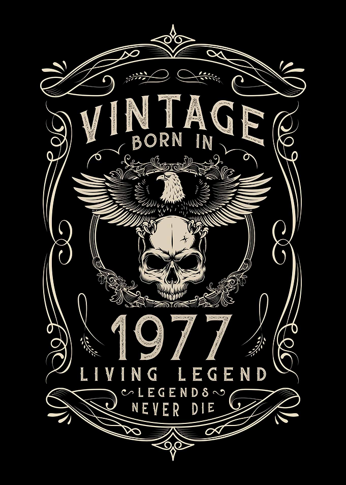 Vintage 1977 Living Legend