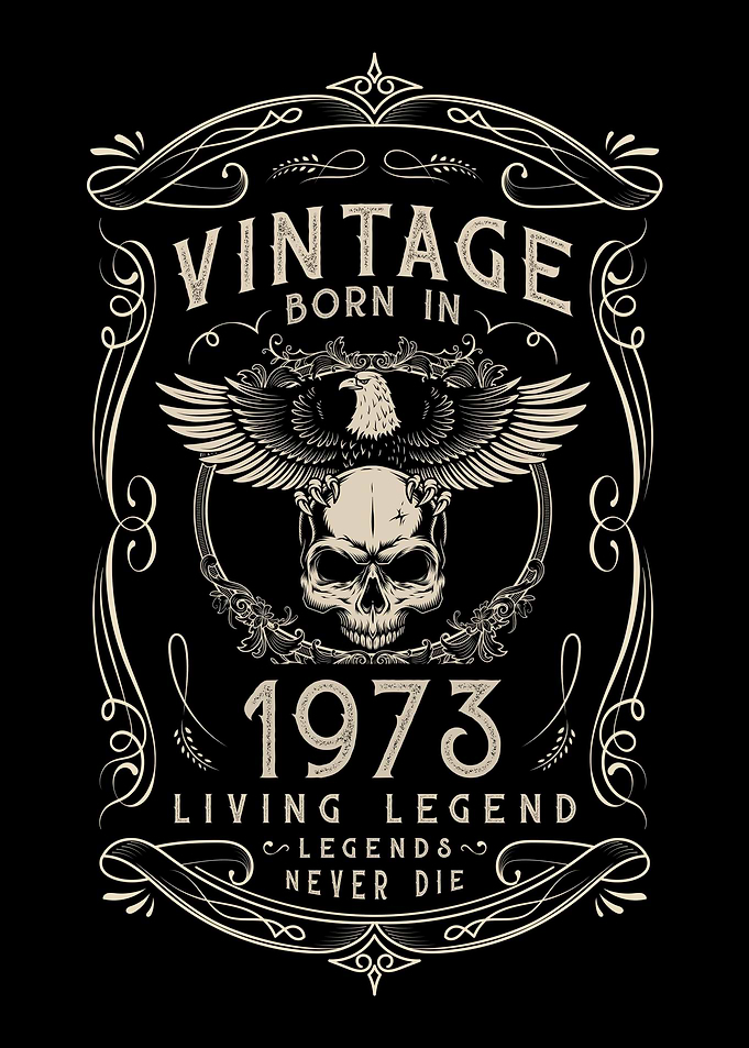 Vintage 1973 Living Legend