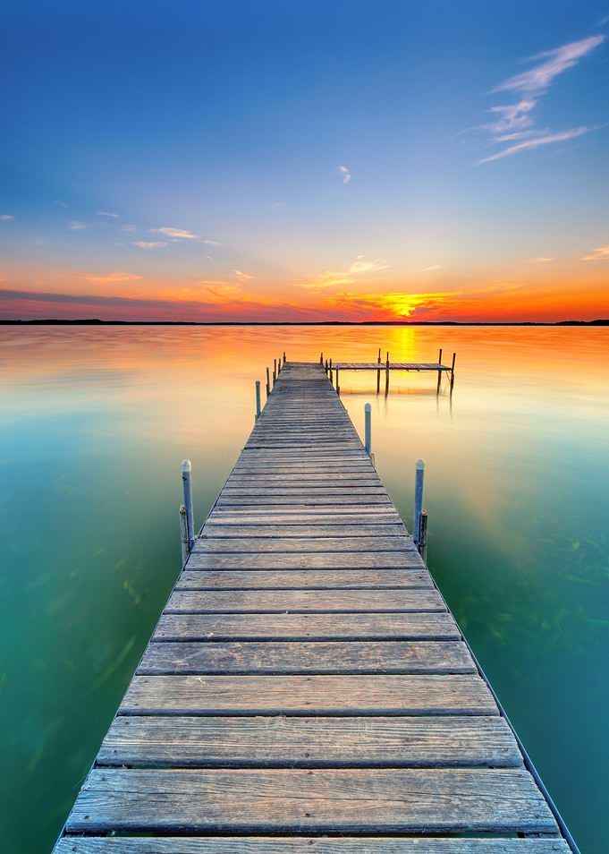 Sunset at the Sea Beach
