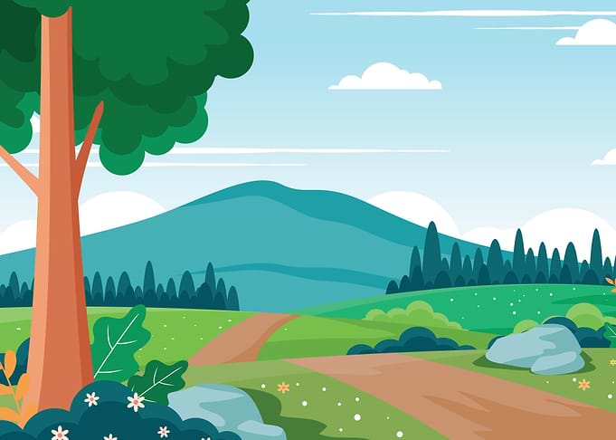 Spring landscape