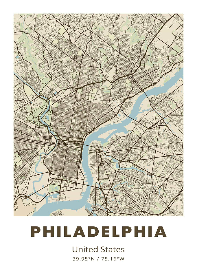 Philadelphia City Map