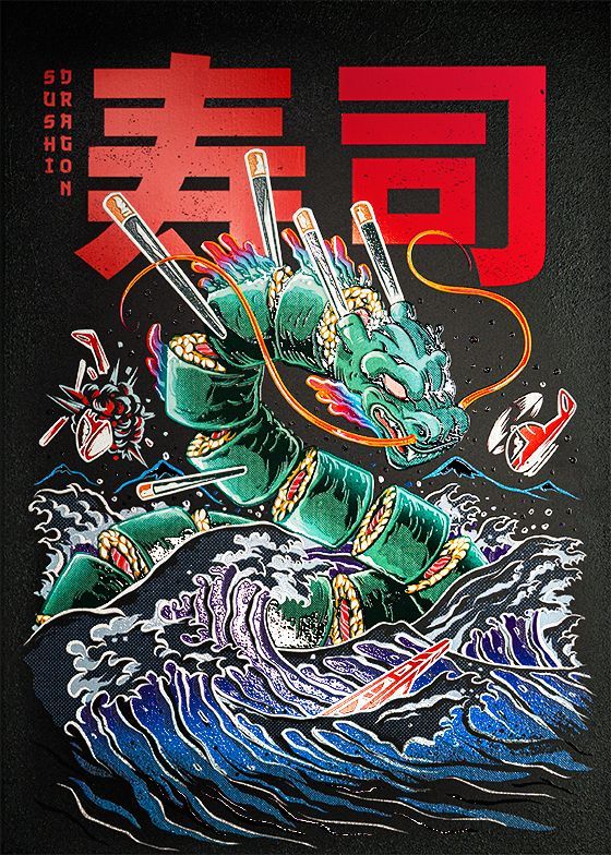 Sushi Dragon Attack!