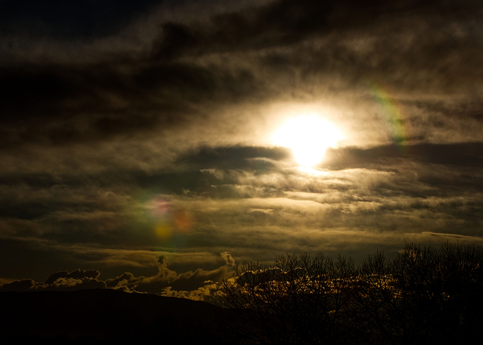 Cloudy Sunset