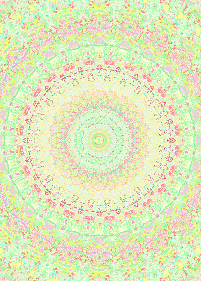 Vibrant Colorful Mandala