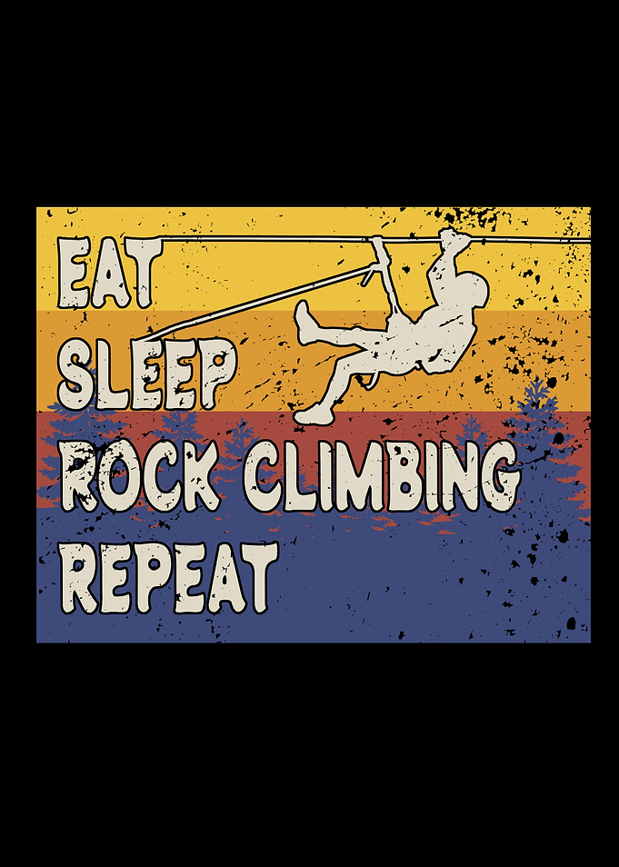 Rock Climbing Retro