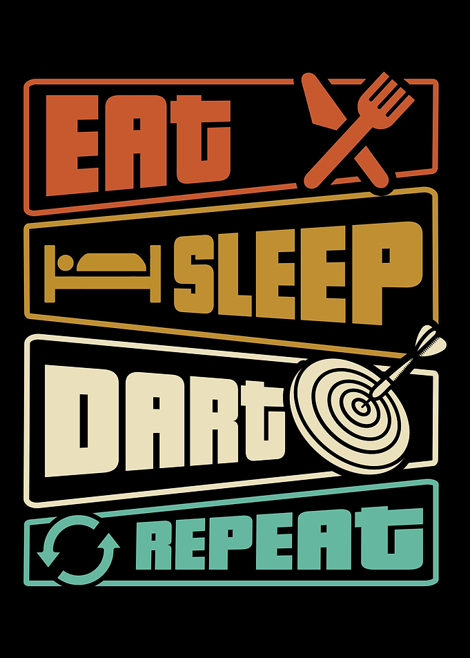 Eat Sleep Dart Repeat