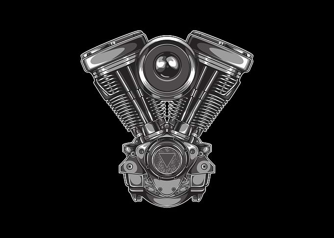 Twin Engine Motorcycle