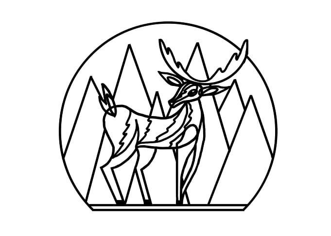 Reindeer Globe