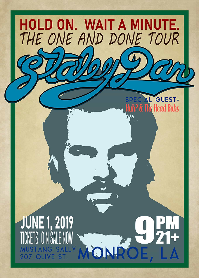 Staley Dan Concert Poster