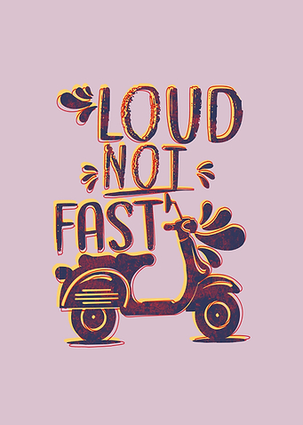 Motorcycle quote loud