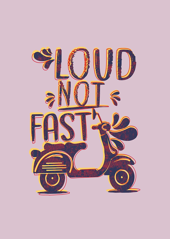 Motorcycle quote loud