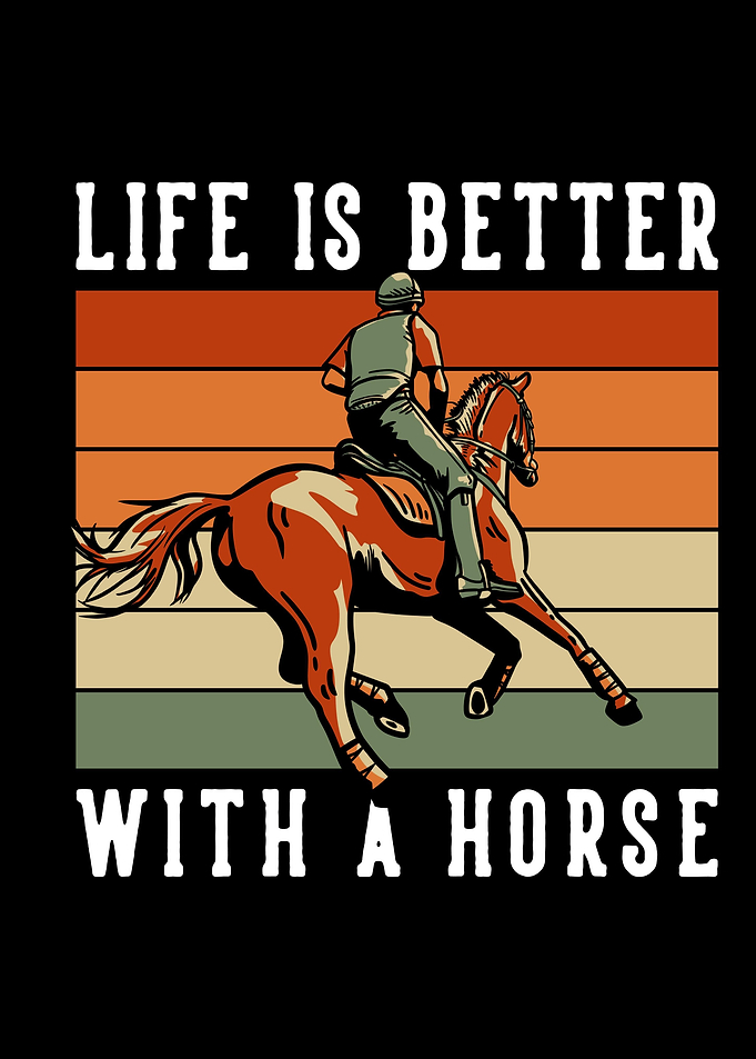 Horse Horses Riding Gift