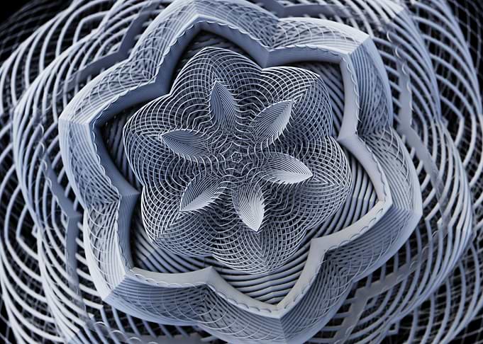 Fractal flower