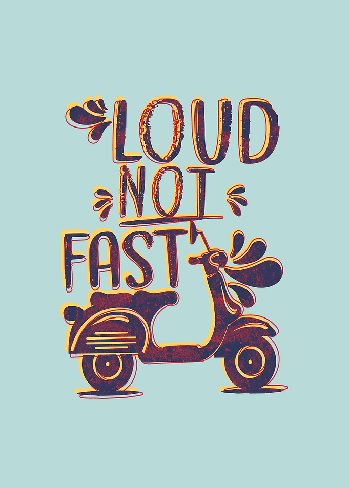 Motorcycle quote retro