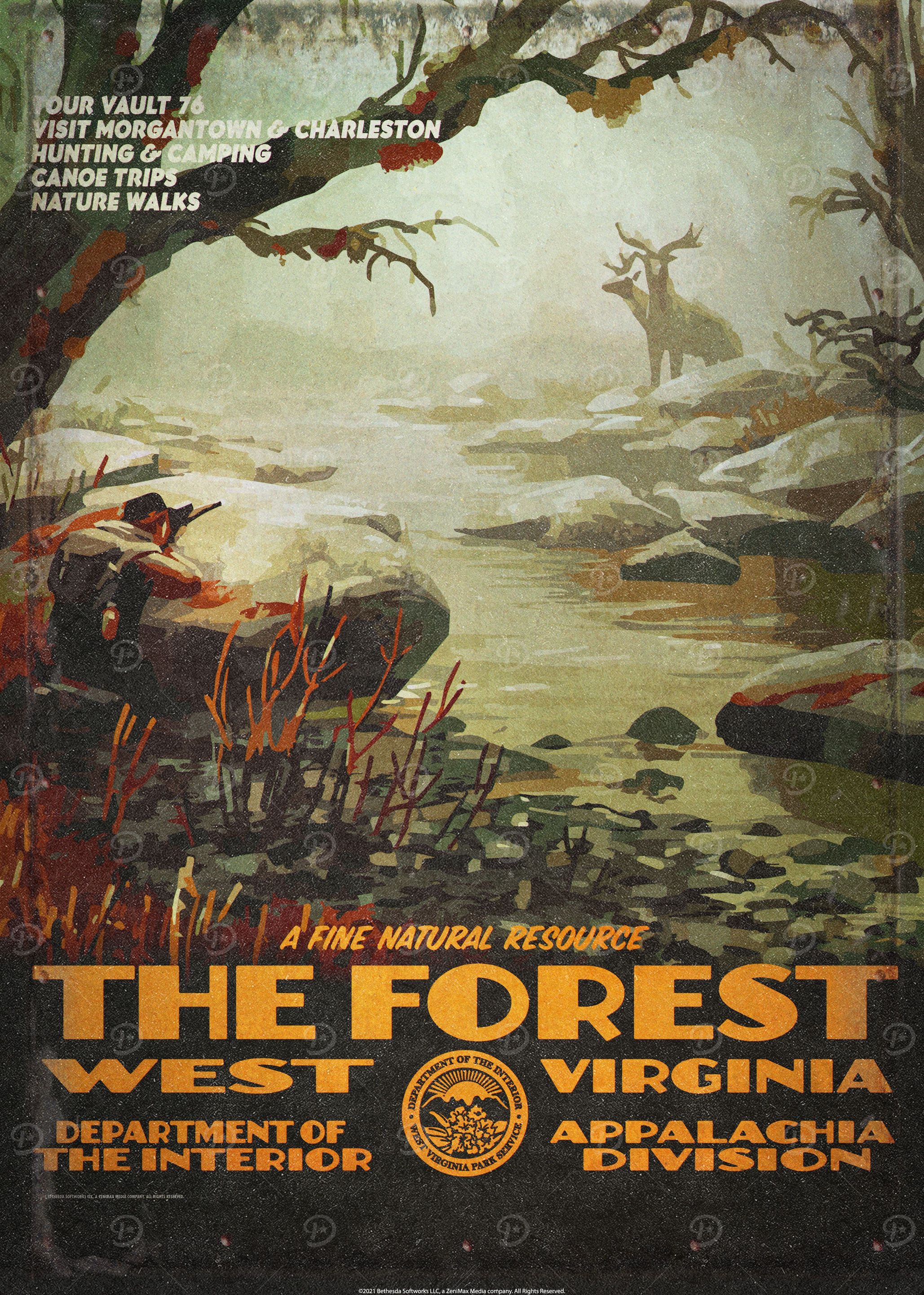 Fallout 76 Ads' Posters | Fallout | Displate