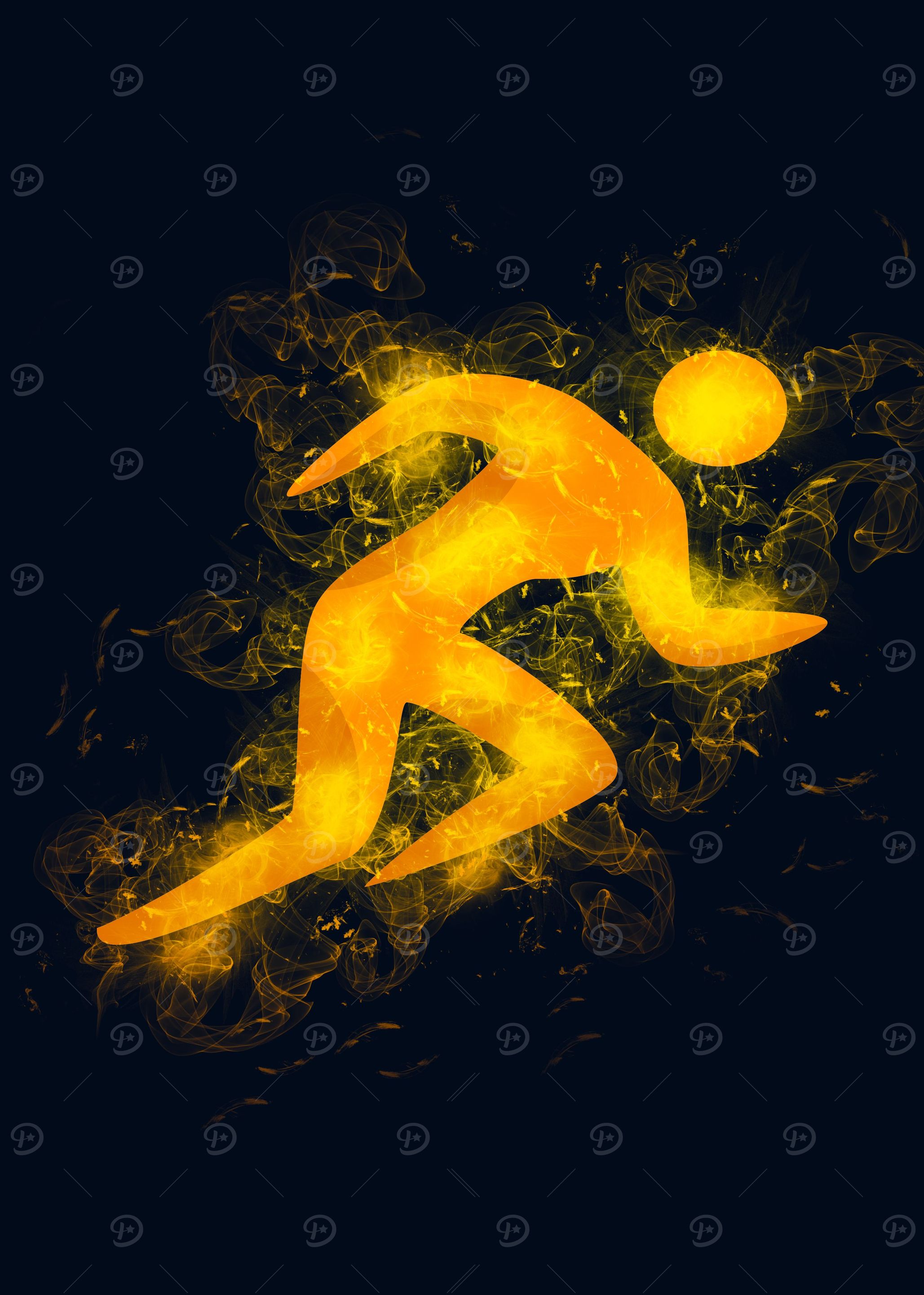 running man smoke
