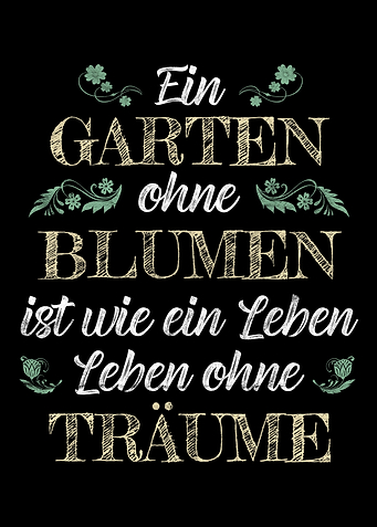 Netter Gartenarbeit Spruch