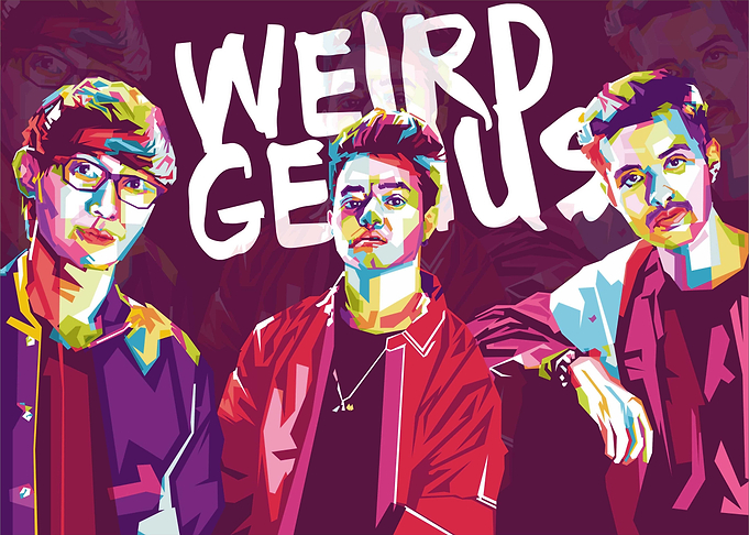 Weird GeniusWpap Popart