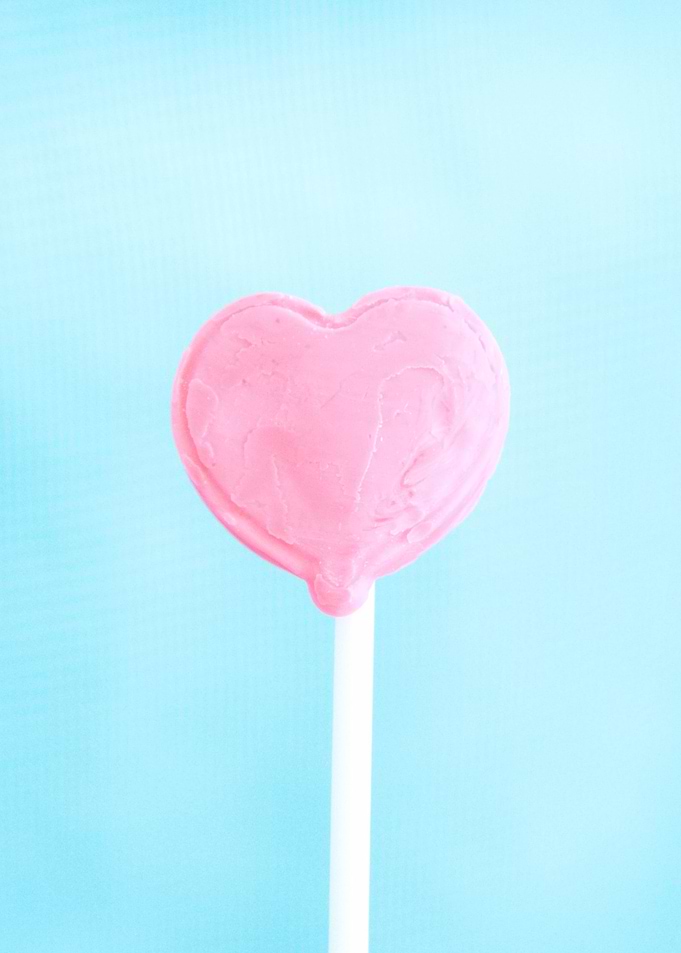 heart shape candy