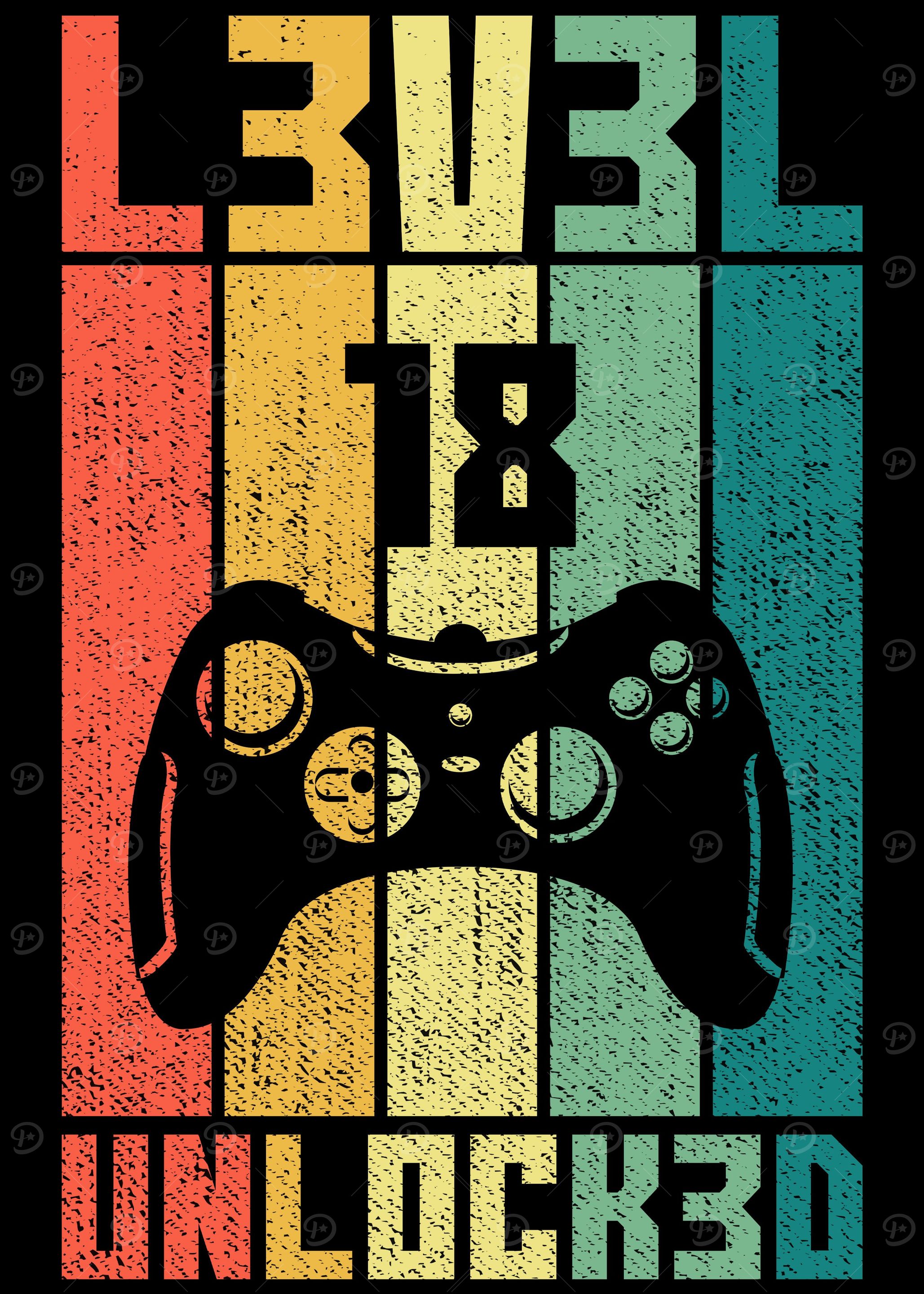 Level 18 Unlocked Gamer