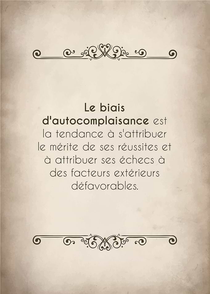 Biais d'autocomplaisance