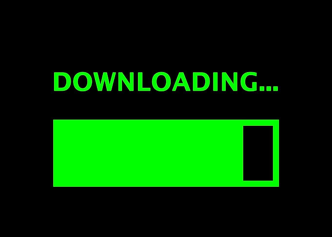 Downloading progress bar s