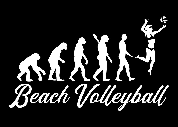 Beach volleyball evolution