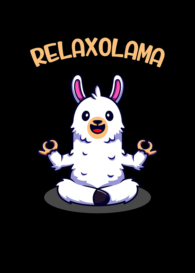 Relaxo Llama Funny Yoga