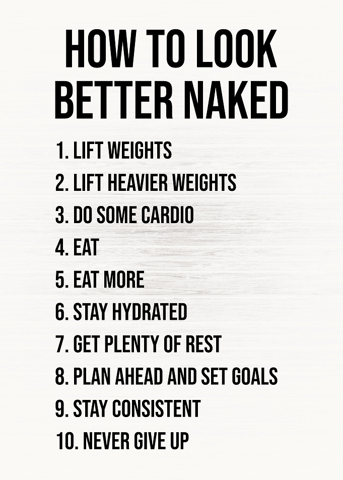 How To Look Better Naked