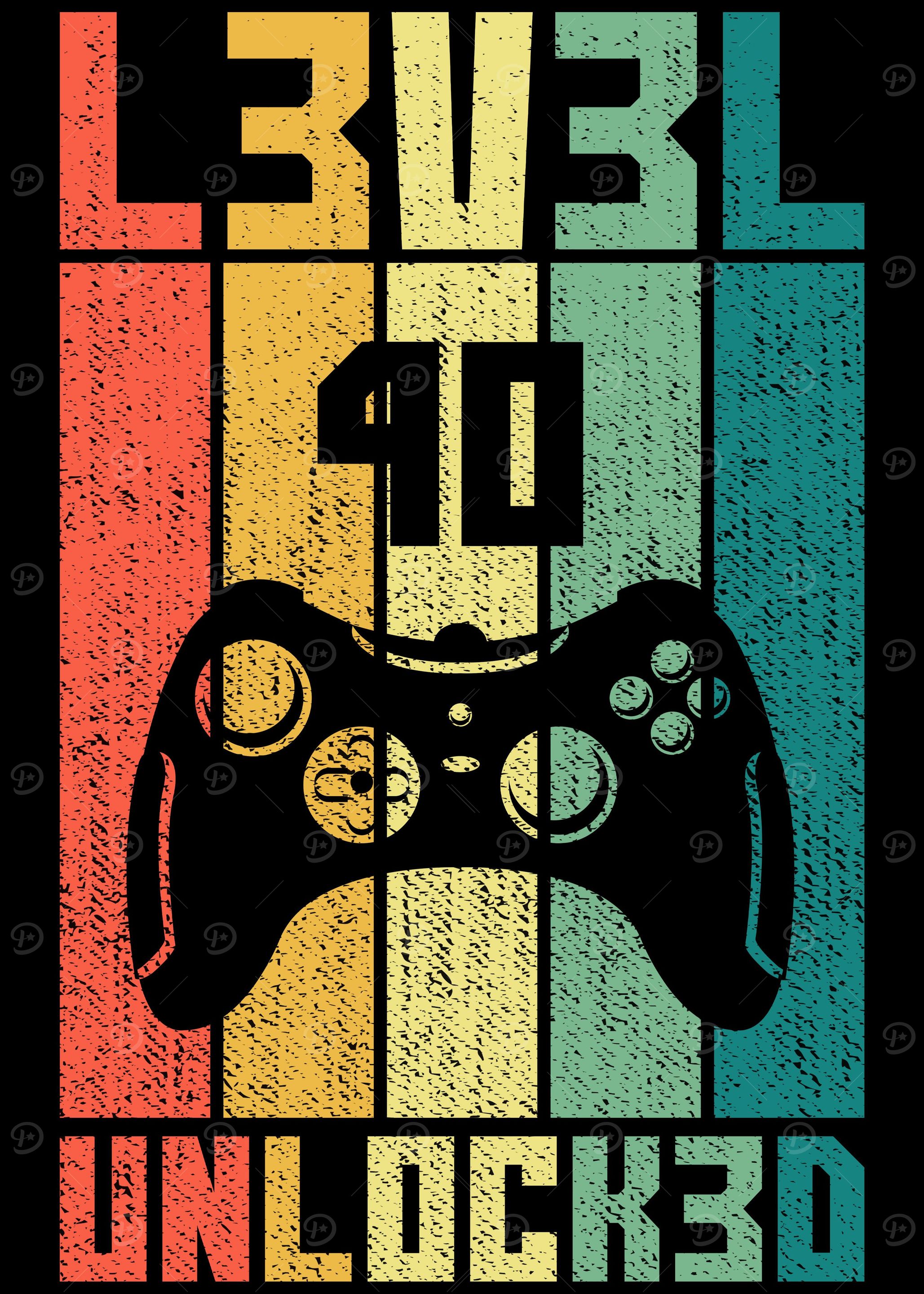 Level 40 Unlocked Gamer