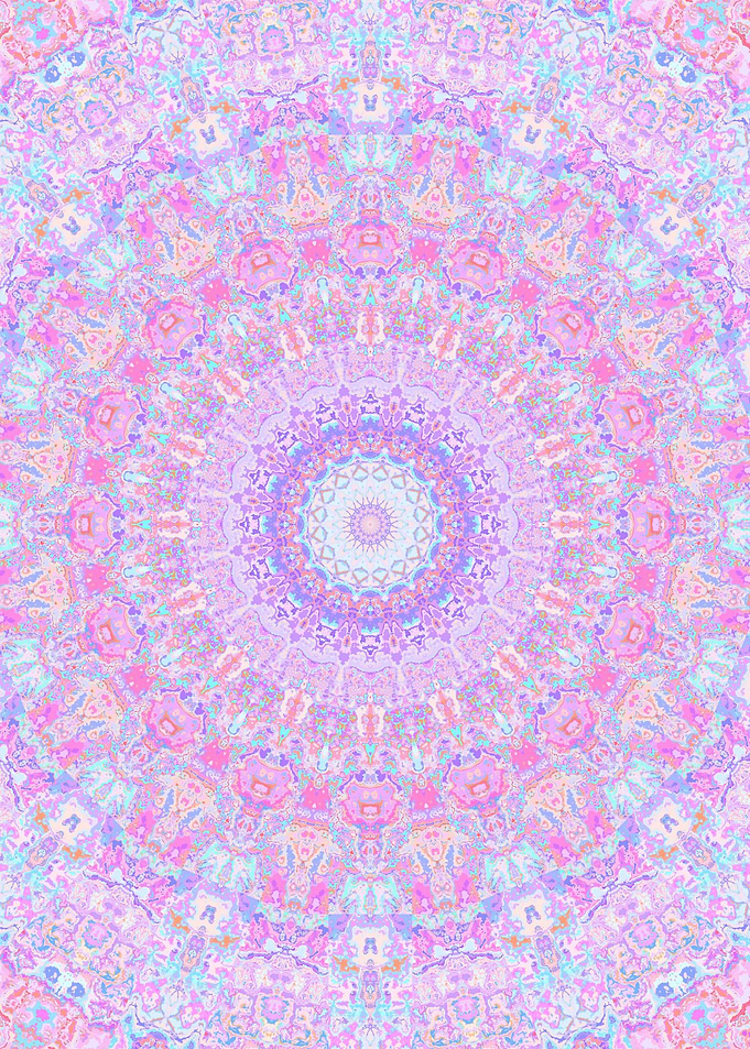 Vibrant Jewel Tone Mandala