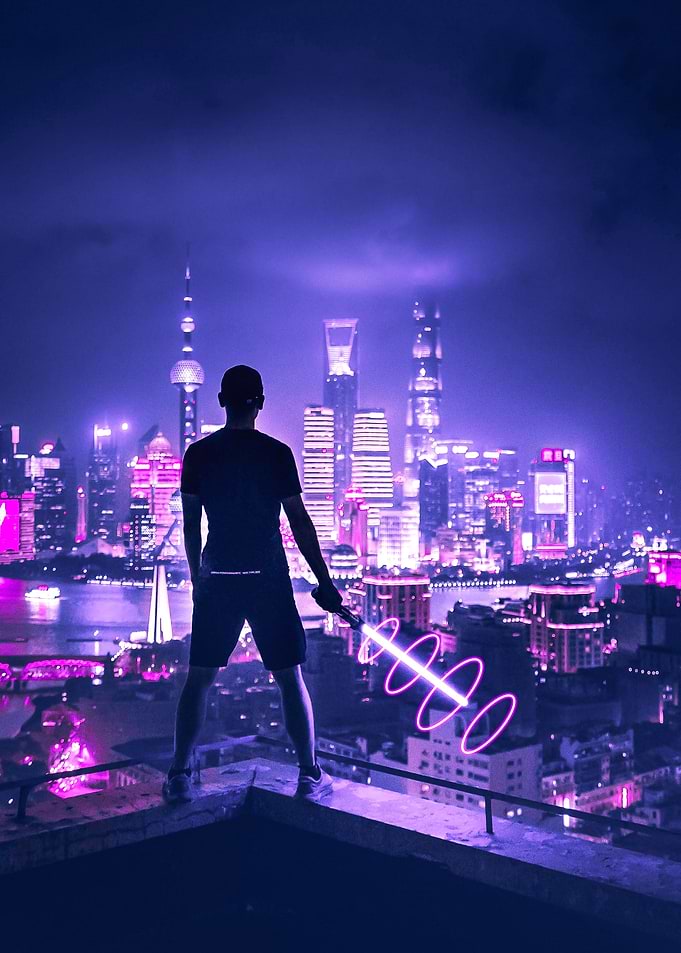 Cyberpunk City Vibes