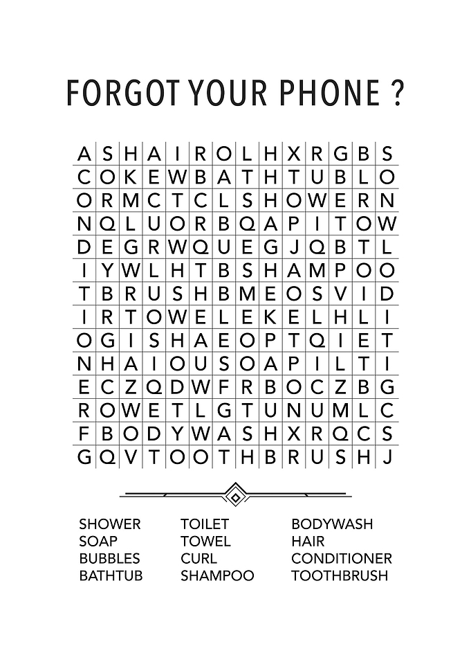 Funny Bathroom Art Text