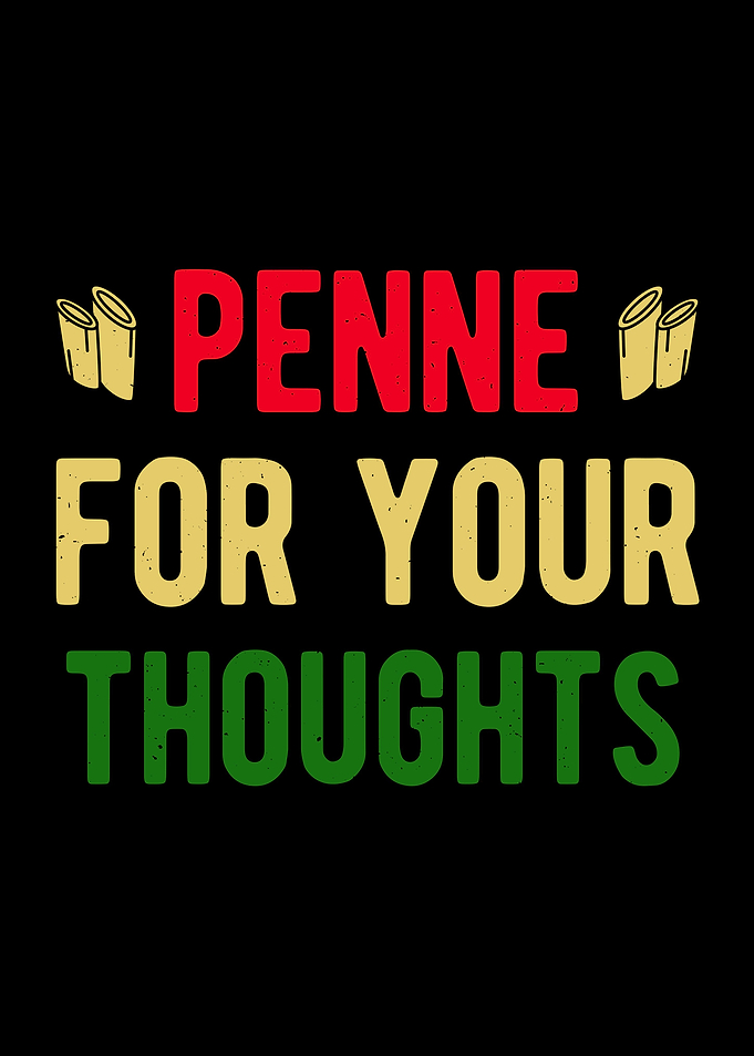 Funny Penne Pasta