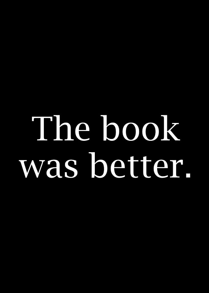 The book was better