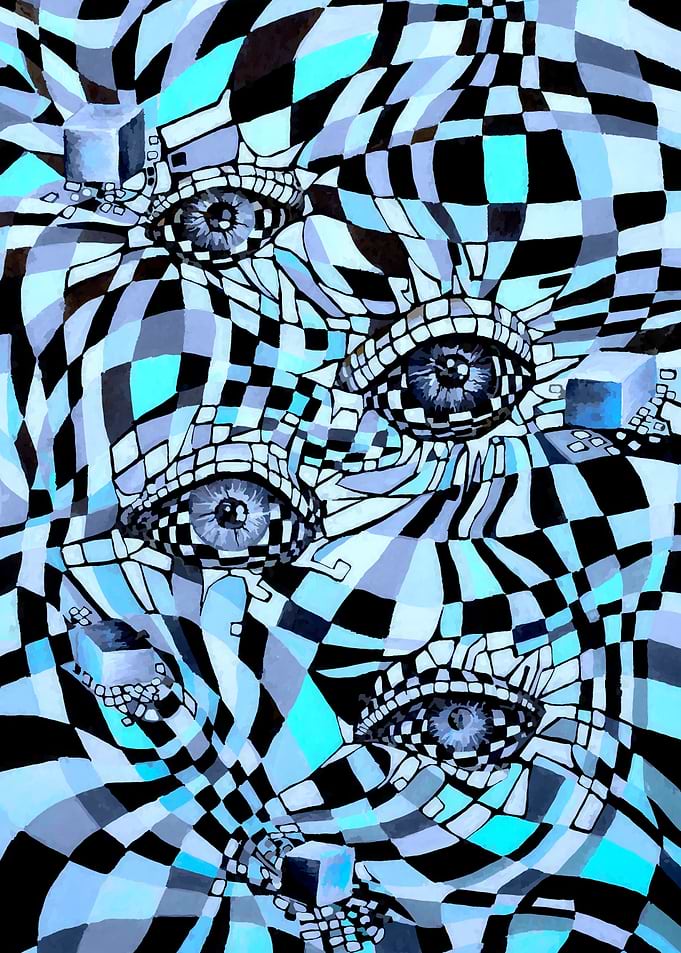 60s Pop Art Abstract
