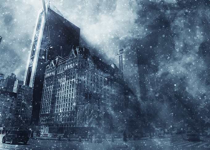 Blizzard hits