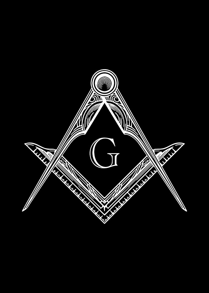 Freemason Square Compasses