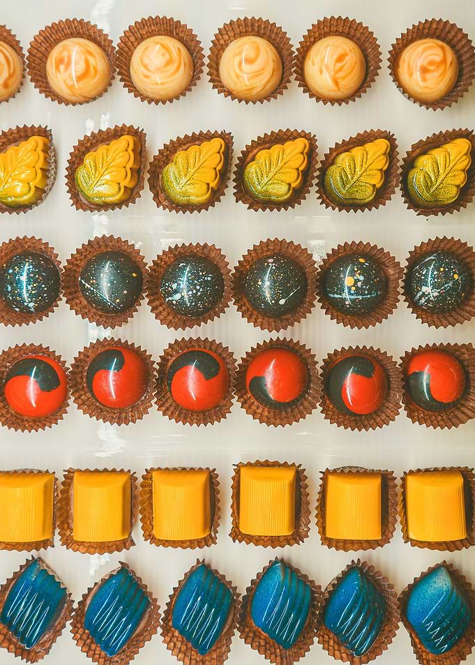 pattern chocolate