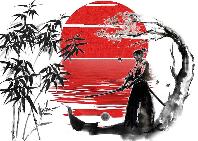 Japanese samurai art