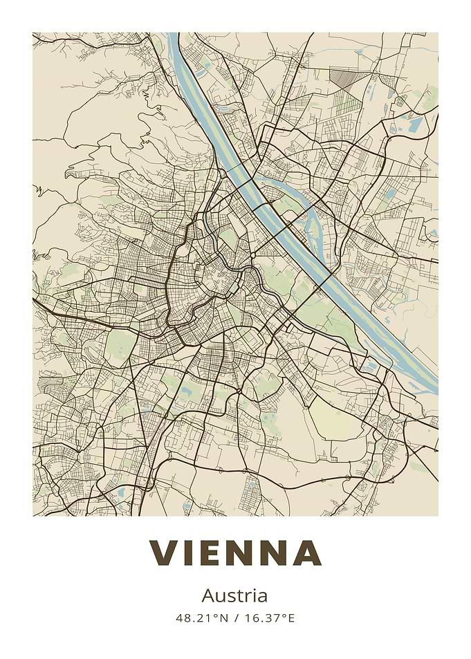 Vienna City Map