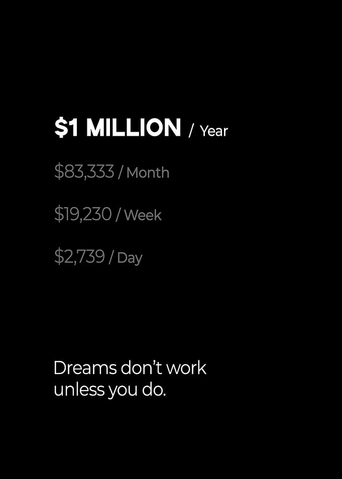 1 million a year