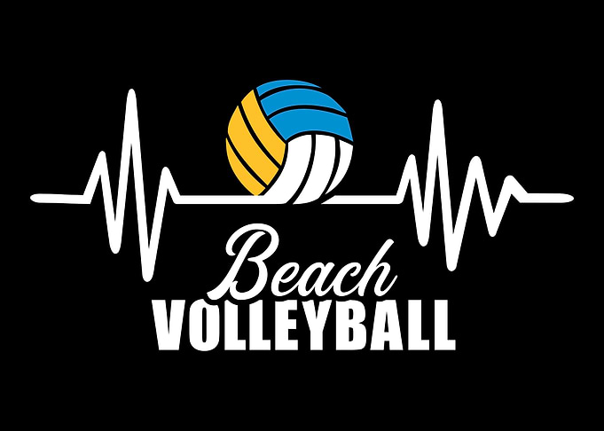 Beach volleyball frequence