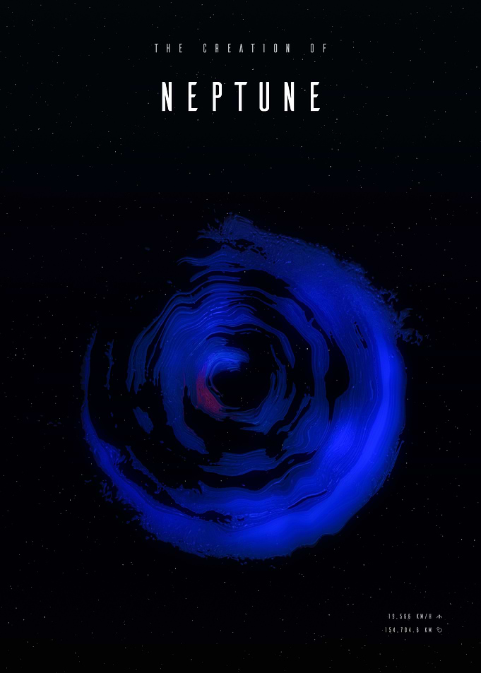 The creation of Neptune